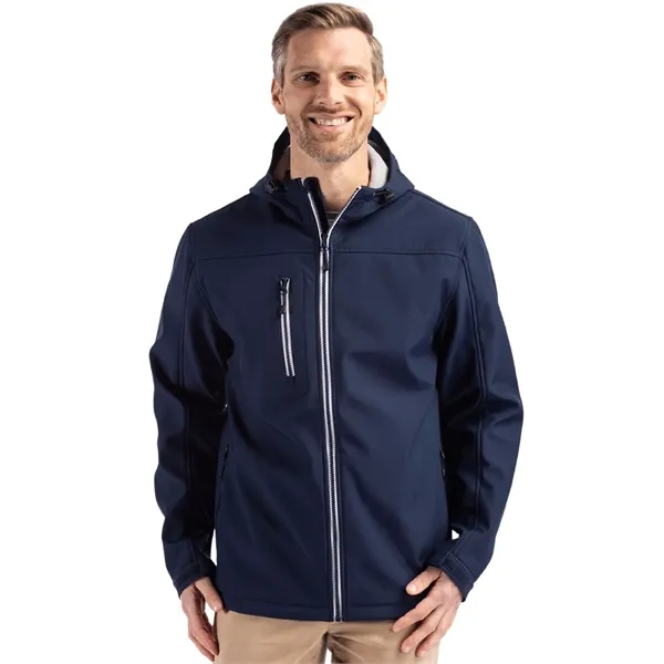 Clique Telemark Eco Stretch Softshell Full Zip Mens Hoode... - Clique Telemark Eco Stretch Softshell Full Zip Mens Hoode... - Image 6 of 9