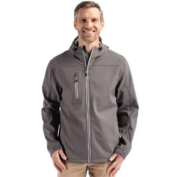 Clique Telemark Eco Stretch Softshell Full Zip Mens Hoode... - Clique Telemark Eco Stretch Softshell Full Zip Mens Hoode... - Image 7 of 9