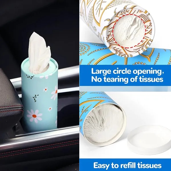 Car Napkin Tube w/ Facial Tissue - Car Napkin Tube w/ Facial Tissue - Image 6 of 7