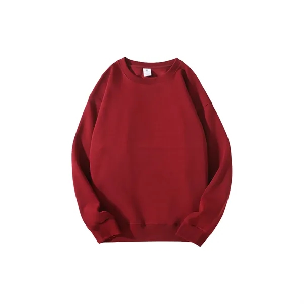 Adult Pullover Cotton Hoodie Sweatshirt with Pockets - Adult Pullover Cotton Hoodie Sweatshirt with Pockets - Image 2 of 15