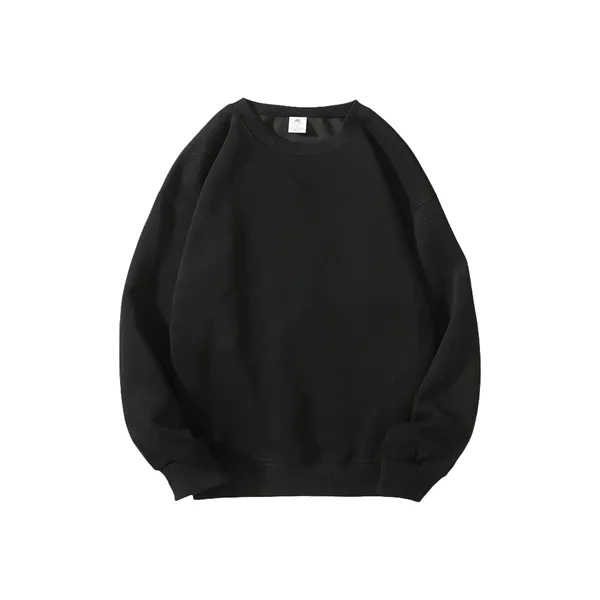 Adult Pullover Cotton Hoodie Sweatshirt with Pockets - Adult Pullover Cotton Hoodie Sweatshirt with Pockets - Image 3 of 15