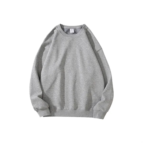 Adult Pullover Cotton Hoodie Sweatshirt with Pockets - Adult Pullover Cotton Hoodie Sweatshirt with Pockets - Image 9 of 15