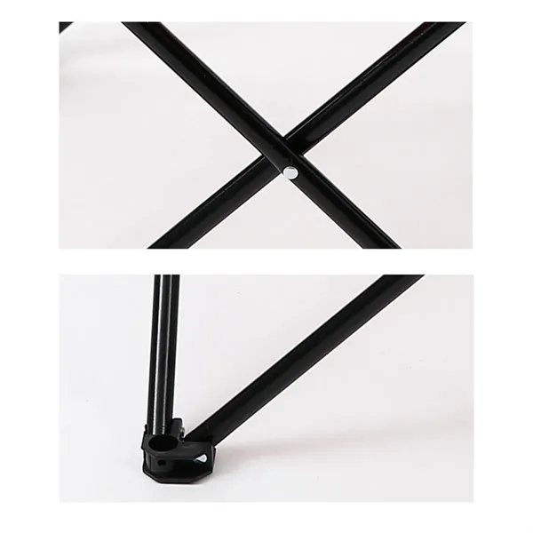 Portable Camping Folding Chair Fishing With Net Cup Holder - Portable Camping Folding Chair Fishing With Net Cup Holder - Image 3 of 8