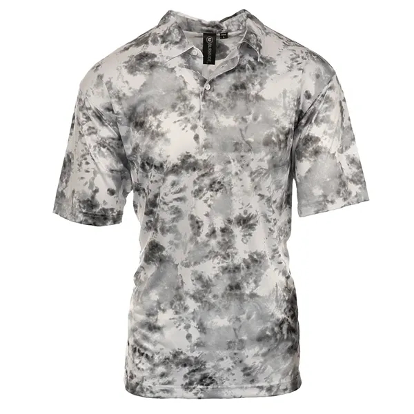 Burnside Mens Printed Burn Golf Polo - Burnside Mens Printed Burn Golf Polo - Image 7 of 14