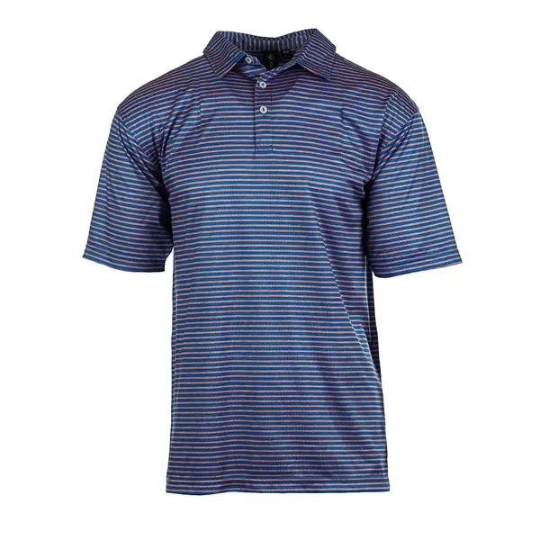 Burnside Mens Printed Burn Golf Polo - Burnside Mens Printed Burn Golf Polo - Image 10 of 14