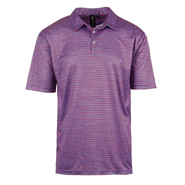 Burnside Mens Printed Burn Golf Polo - Burnside Mens Printed Burn Golf Polo - Image 13 of 14
