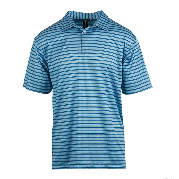 Burnside Mens Printed Burn Golf Polo - Burnside Mens Printed Burn Golf Polo - Image 14 of 14