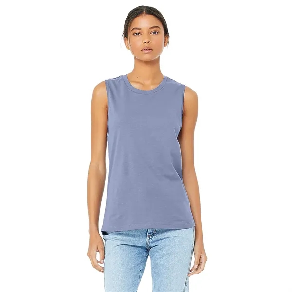 Bella+Canvas Jersey Muscle Tank - Bella+Canvas Jersey Muscle Tank - Image 4 of 14