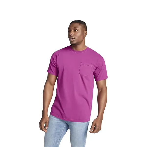 COMFORT COLORS 6.1oz 100% Pocket T - COMFORT COLORS 6.1oz 100% Pocket T - Image 8 of 60