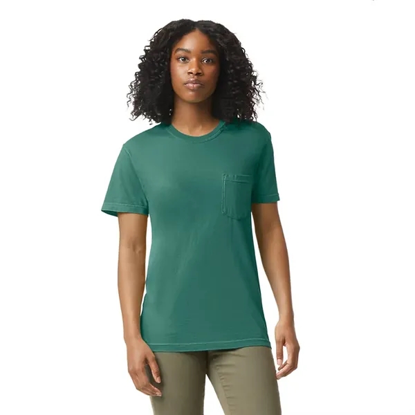 COMFORT COLORS 6.1oz 100% Pocket T - COMFORT COLORS 6.1oz 100% Pocket T - Image 30 of 60