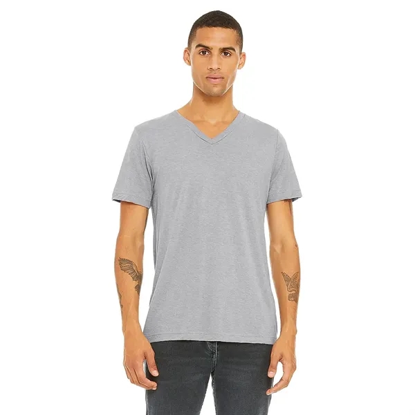 Bella+Canvas Unisex Triblend Short Sleeve V-neck Tee - Bella+Canvas Unisex Triblend Short Sleeve V-neck Tee - Image 1 of 22