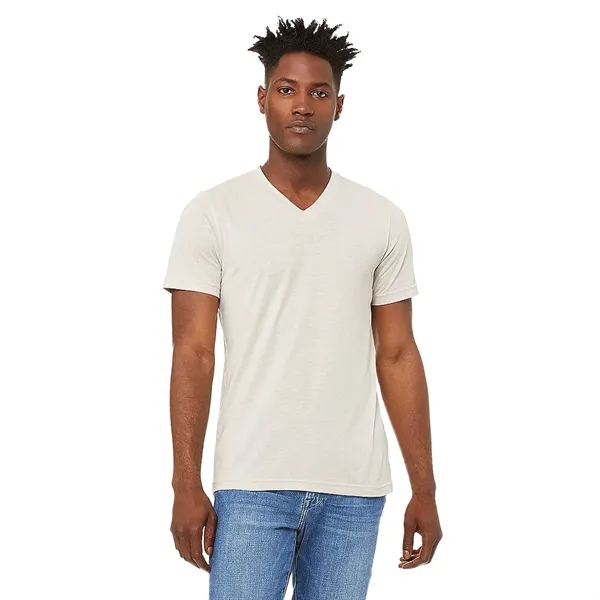Bella+Canvas Unisex Triblend Short Sleeve V-neck Tee - Bella+Canvas Unisex Triblend Short Sleeve V-neck Tee - Image 2 of 22
