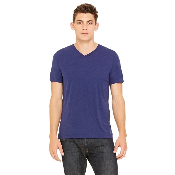 Bella+Canvas Unisex Triblend Short Sleeve V-neck Tee - Bella+Canvas Unisex Triblend Short Sleeve V-neck Tee - Image 15 of 22