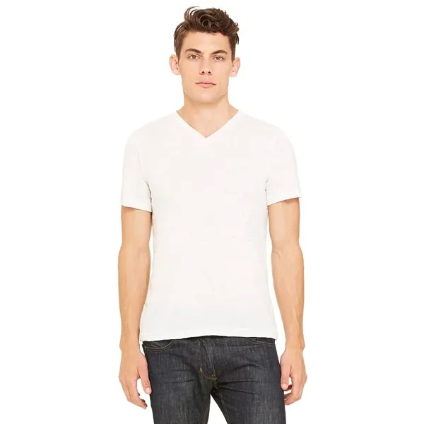 Bella+Canvas Unisex Triblend Short Sleeve V-neck Tee - Bella+Canvas Unisex Triblend Short Sleeve V-neck Tee - Image 16 of 22