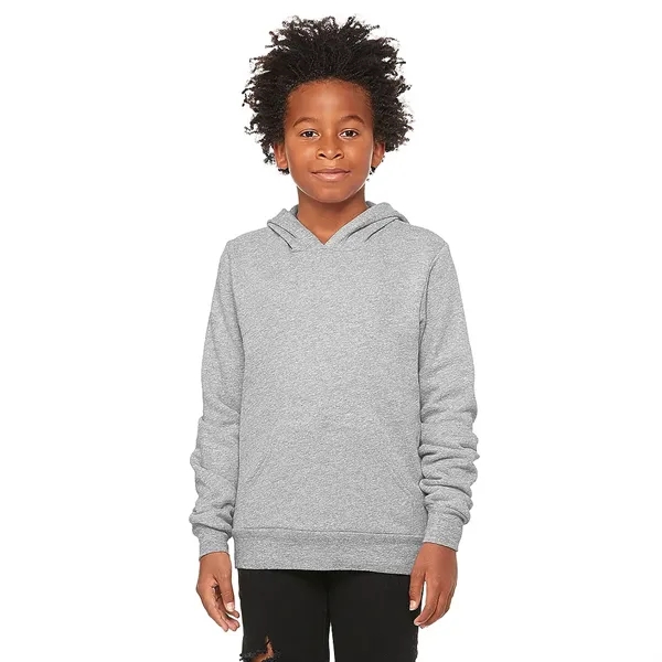 Bella+Canvas Youth Sponge Fleece Pullover Hoodie - Bella+Canvas Youth Sponge Fleece Pullover Hoodie - Image 1 of 11