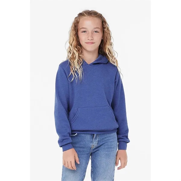 Bella+Canvas Youth Sponge Fleece Pullover Hoodie - Bella+Canvas Youth Sponge Fleece Pullover Hoodie - Image 6 of 11