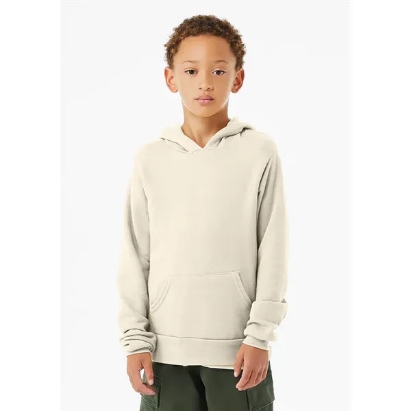 Bella+Canvas Youth Sponge Fleece Pullover Hoodie - Bella+Canvas Youth Sponge Fleece Pullover Hoodie - Image 11 of 11