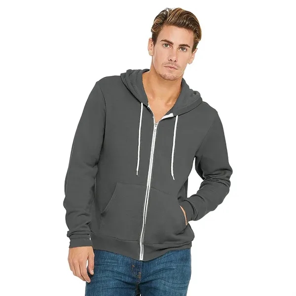 Bella+Canvas Unisex Poly-Cotton Fleece Full-Zip Hoodie - Bella+Canvas Unisex Poly-Cotton Fleece Full-Zip Hoodie - Image 1 of 50