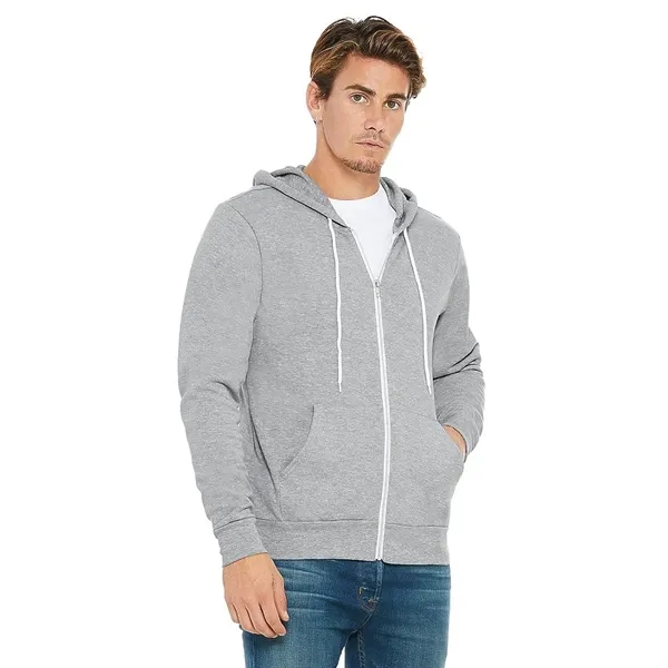 Bella+Canvas Unisex Poly-Cotton Fleece Full-Zip Hoodie - Bella+Canvas Unisex Poly-Cotton Fleece Full-Zip Hoodie - Image 2 of 50
