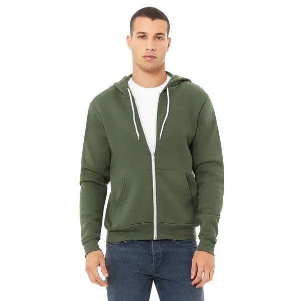 Bella+Canvas Unisex Poly-Cotton Fleece Full-Zip Hoodie - Bella+Canvas Unisex Poly-Cotton Fleece Full-Zip Hoodie - Image 10 of 50