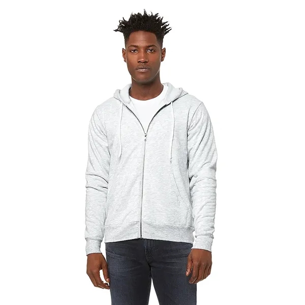 Bella+Canvas Unisex Poly-Cotton Fleece Full-Zip Hoodie - Bella+Canvas Unisex Poly-Cotton Fleece Full-Zip Hoodie - Image 14 of 50