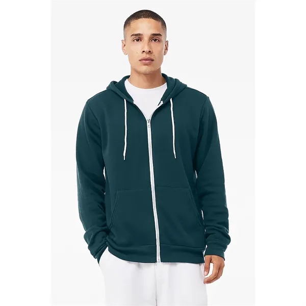 Bella+Canvas Unisex Poly-Cotton Fleece Full-Zip Hoodie - Bella+Canvas Unisex Poly-Cotton Fleece Full-Zip Hoodie - Image 15 of 50
