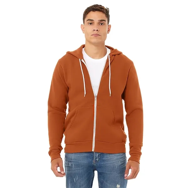 Bella+Canvas Unisex Poly-Cotton Fleece Full-Zip Hoodie - Bella+Canvas Unisex Poly-Cotton Fleece Full-Zip Hoodie - Image 16 of 50