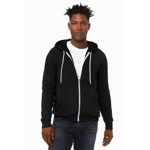 Bella+Canvas Unisex Poly-Cotton Fleece Full-Zip Hoodie - Bella+Canvas Unisex Poly-Cotton Fleece Full-Zip Hoodie - Image 17 of 50