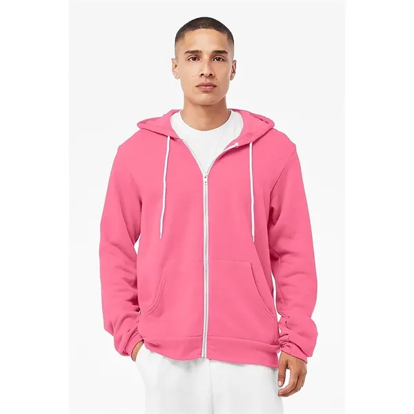 Bella+Canvas Unisex Poly-Cotton Fleece Full-Zip Hoodie - Bella+Canvas Unisex Poly-Cotton Fleece Full-Zip Hoodie - Image 20 of 50