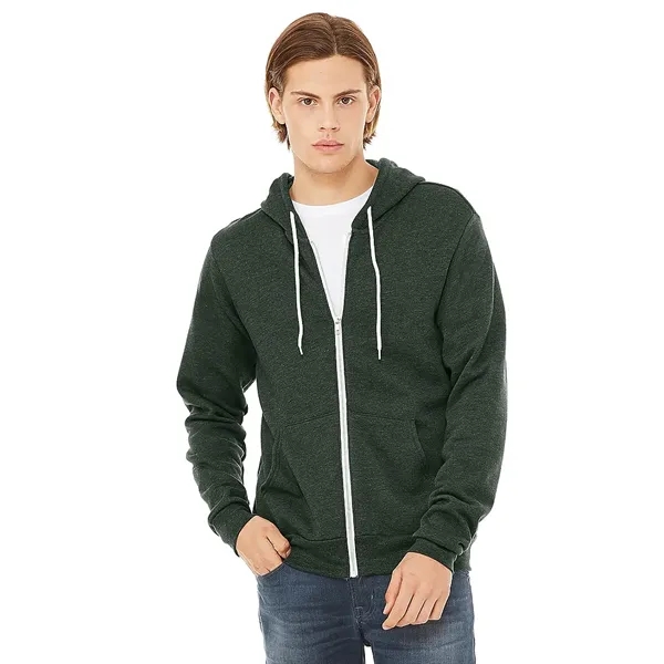 Bella+Canvas Unisex Poly-Cotton Fleece Full-Zip Hoodie - Bella+Canvas Unisex Poly-Cotton Fleece Full-Zip Hoodie - Image 22 of 50