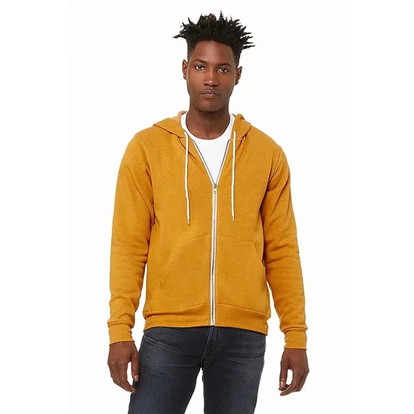 Bella+Canvas Unisex Poly-Cotton Fleece Full-Zip Hoodie - Bella+Canvas Unisex Poly-Cotton Fleece Full-Zip Hoodie - Image 24 of 50