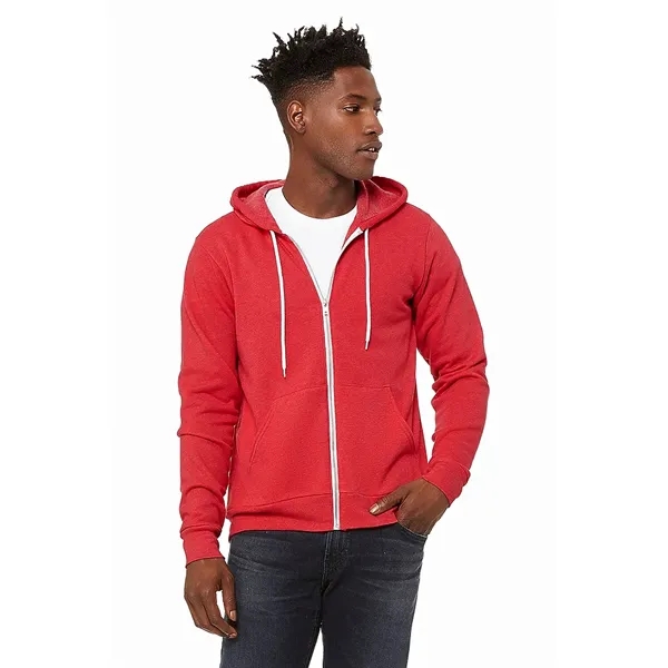 Bella+Canvas Unisex Poly-Cotton Fleece Full-Zip Hoodie - Bella+Canvas Unisex Poly-Cotton Fleece Full-Zip Hoodie - Image 25 of 50