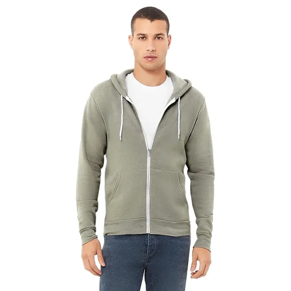 Bella+Canvas Unisex Poly-Cotton Fleece Full-Zip Hoodie - Bella+Canvas Unisex Poly-Cotton Fleece Full-Zip Hoodie - Image 27 of 50