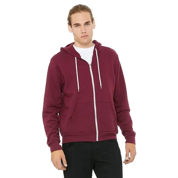 Bella+Canvas Unisex Poly-Cotton Fleece Full-Zip Hoodie - Bella+Canvas Unisex Poly-Cotton Fleece Full-Zip Hoodie - Image 29 of 50