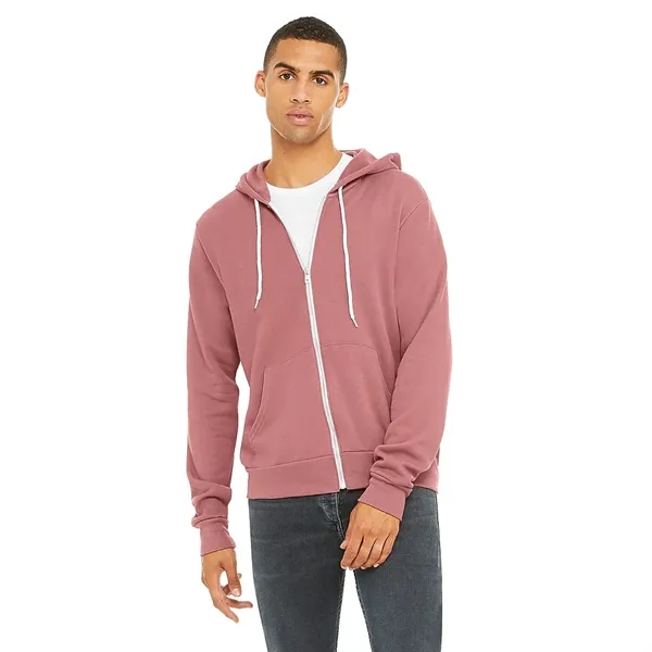 Bella+Canvas Unisex Poly-Cotton Fleece Full-Zip Hoodie - Bella+Canvas Unisex Poly-Cotton Fleece Full-Zip Hoodie - Image 30 of 50