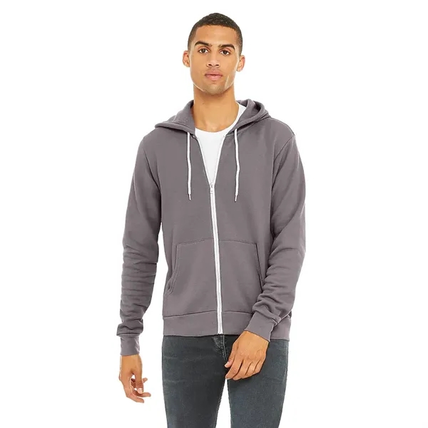 Bella+Canvas Unisex Poly-Cotton Fleece Full-Zip Hoodie - Bella+Canvas Unisex Poly-Cotton Fleece Full-Zip Hoodie - Image 32 of 50
