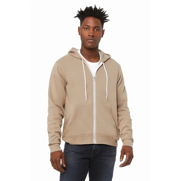 Bella+Canvas Unisex Poly-Cotton Fleece Full-Zip Hoodie - Bella+Canvas Unisex Poly-Cotton Fleece Full-Zip Hoodie - Image 33 of 50