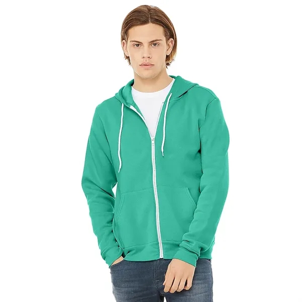 Bella+Canvas Unisex Poly-Cotton Fleece Full-Zip Hoodie - Bella+Canvas Unisex Poly-Cotton Fleece Full-Zip Hoodie - Image 34 of 50