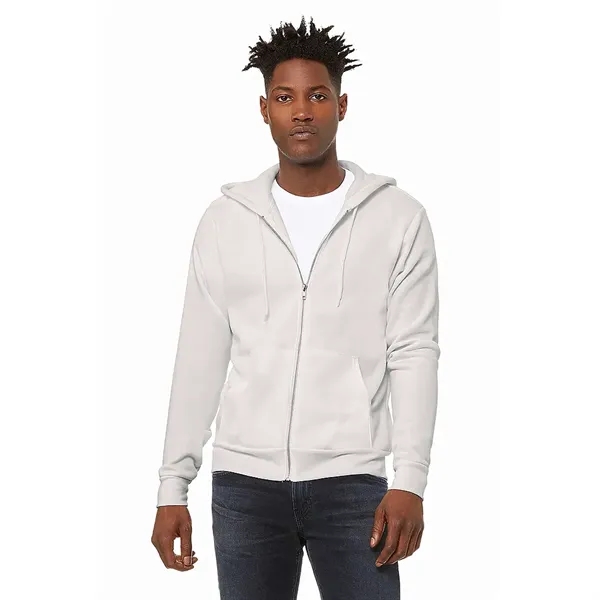 Bella+Canvas Unisex Poly-Cotton Fleece Full-Zip Hoodie - Bella+Canvas Unisex Poly-Cotton Fleece Full-Zip Hoodie - Image 36 of 50