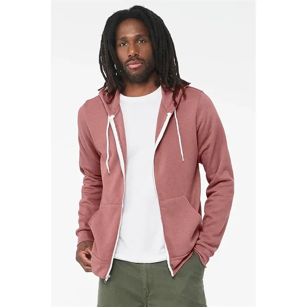 Bella+Canvas Unisex Poly-Cotton Fleece Full-Zip Hoodie - Bella+Canvas Unisex Poly-Cotton Fleece Full-Zip Hoodie - Image 40 of 50