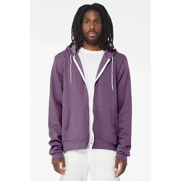 Bella+Canvas Unisex Poly-Cotton Fleece Full-Zip Hoodie - Bella+Canvas Unisex Poly-Cotton Fleece Full-Zip Hoodie - Image 41 of 50