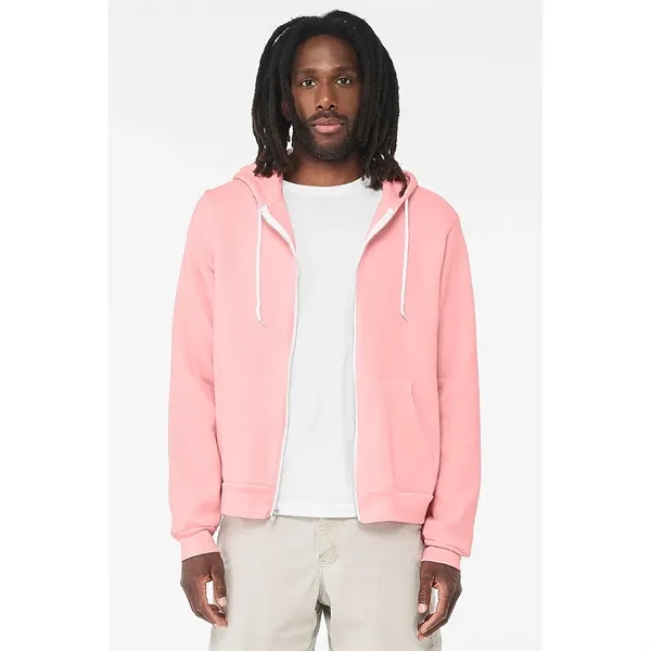 Bella+Canvas Unisex Poly-Cotton Fleece Full-Zip Hoodie - Bella+Canvas Unisex Poly-Cotton Fleece Full-Zip Hoodie - Image 42 of 50