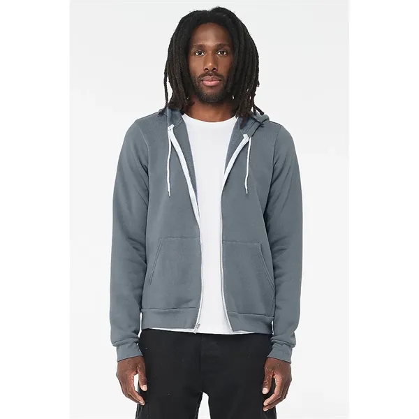 Bella+Canvas Unisex Poly-Cotton Fleece Full-Zip Hoodie - Bella+Canvas Unisex Poly-Cotton Fleece Full-Zip Hoodie - Image 43 of 50