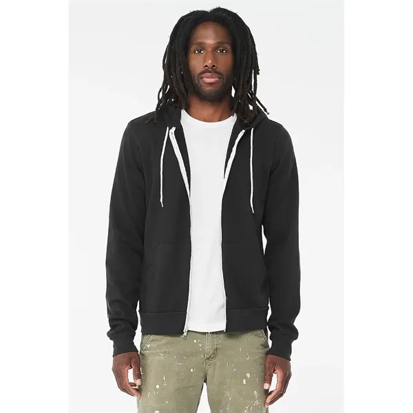 Bella+Canvas Unisex Poly-Cotton Fleece Full-Zip Hoodie - Bella+Canvas Unisex Poly-Cotton Fleece Full-Zip Hoodie - Image 45 of 50