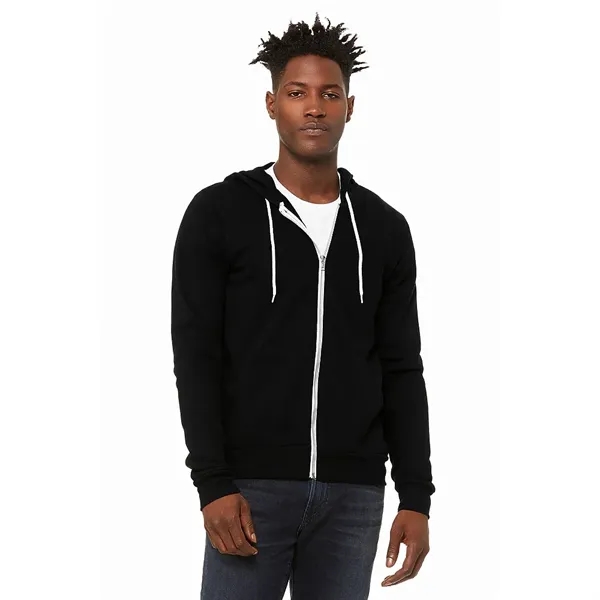 Bella+Canvas Unisex Poly-Cotton Fleece Full-Zip Hoodie - Bella+Canvas Unisex Poly-Cotton Fleece Full-Zip Hoodie - Image 46 of 50