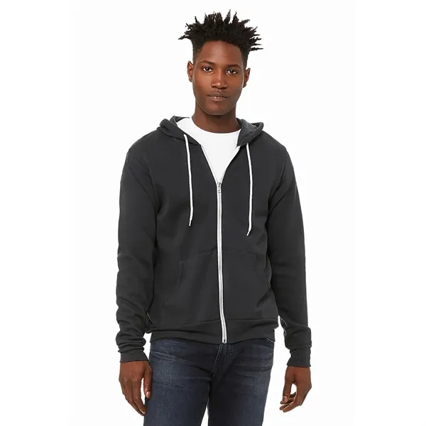 Bella+Canvas Unisex Poly-Cotton Fleece Full-Zip Hoodie - Bella+Canvas Unisex Poly-Cotton Fleece Full-Zip Hoodie - Image 47 of 50