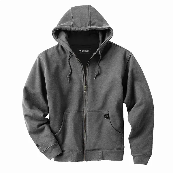 DRI DUCK 11oz 80/20 Crossfire Zip Hood - DRI DUCK 11oz 80/20 Crossfire Zip Hood - Image 2 of 4