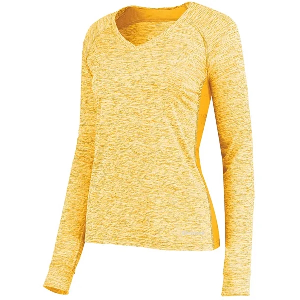 Holloway Ladies Electrify Coolcore Long Sleeve Tee - Holloway Ladies Electrify Coolcore Long Sleeve Tee - Image 4 of 11