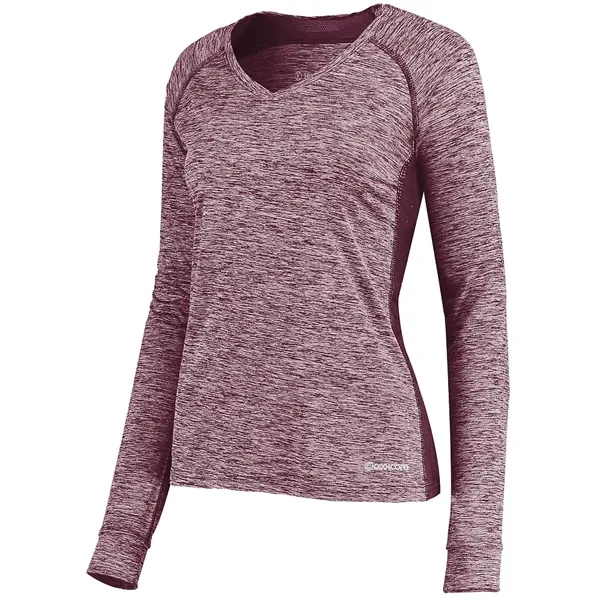 Holloway Ladies Electrify Coolcore Long Sleeve Tee - Holloway Ladies Electrify Coolcore Long Sleeve Tee - Image 5 of 11