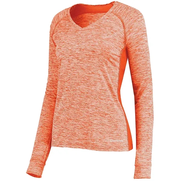 Holloway Ladies Electrify Coolcore Long Sleeve Tee - Holloway Ladies Electrify Coolcore Long Sleeve Tee - Image 7 of 11